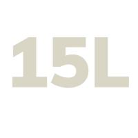 15L CAPACITY
