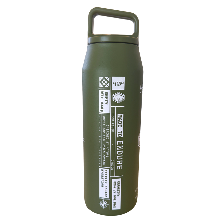 Alpine Sea x MiiR Wide Mouth Water bottle - 32oz.