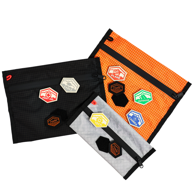 Alpine Sea x Carryology Everywhere Patch Kits